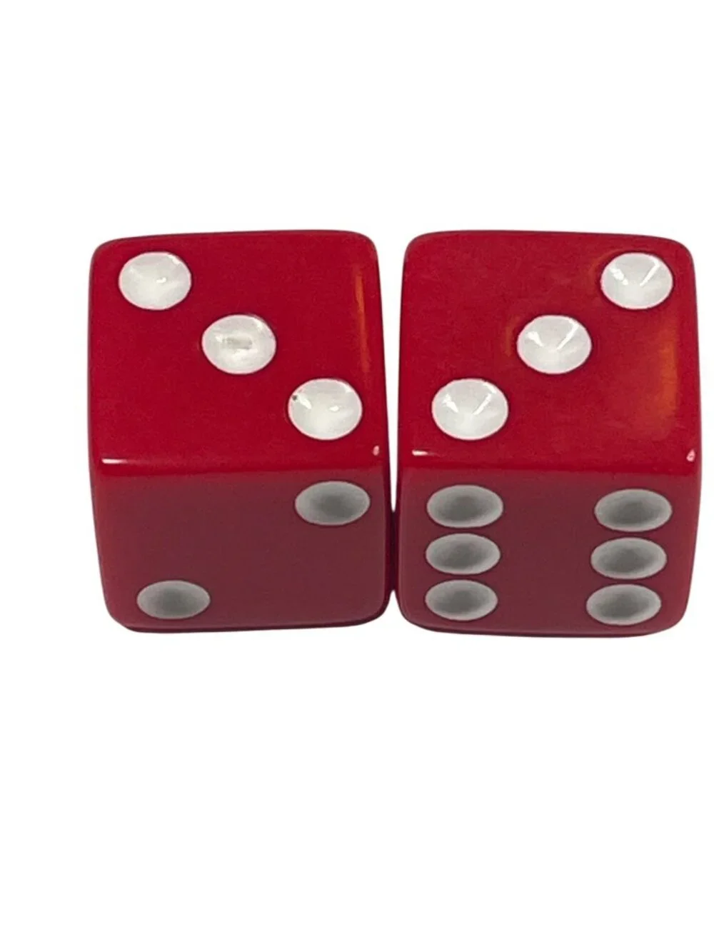 Monopoly Target Edition Replacement Dice Red Board Game Parts